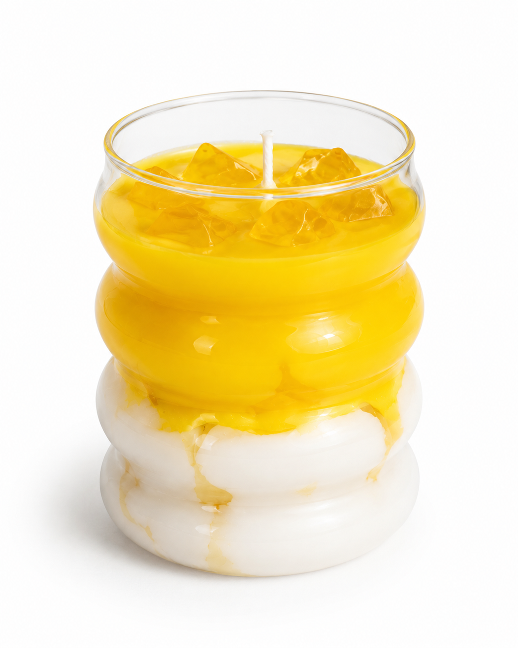 Mango & Kokos Duftkerze – Handgemacht von LÚMEA