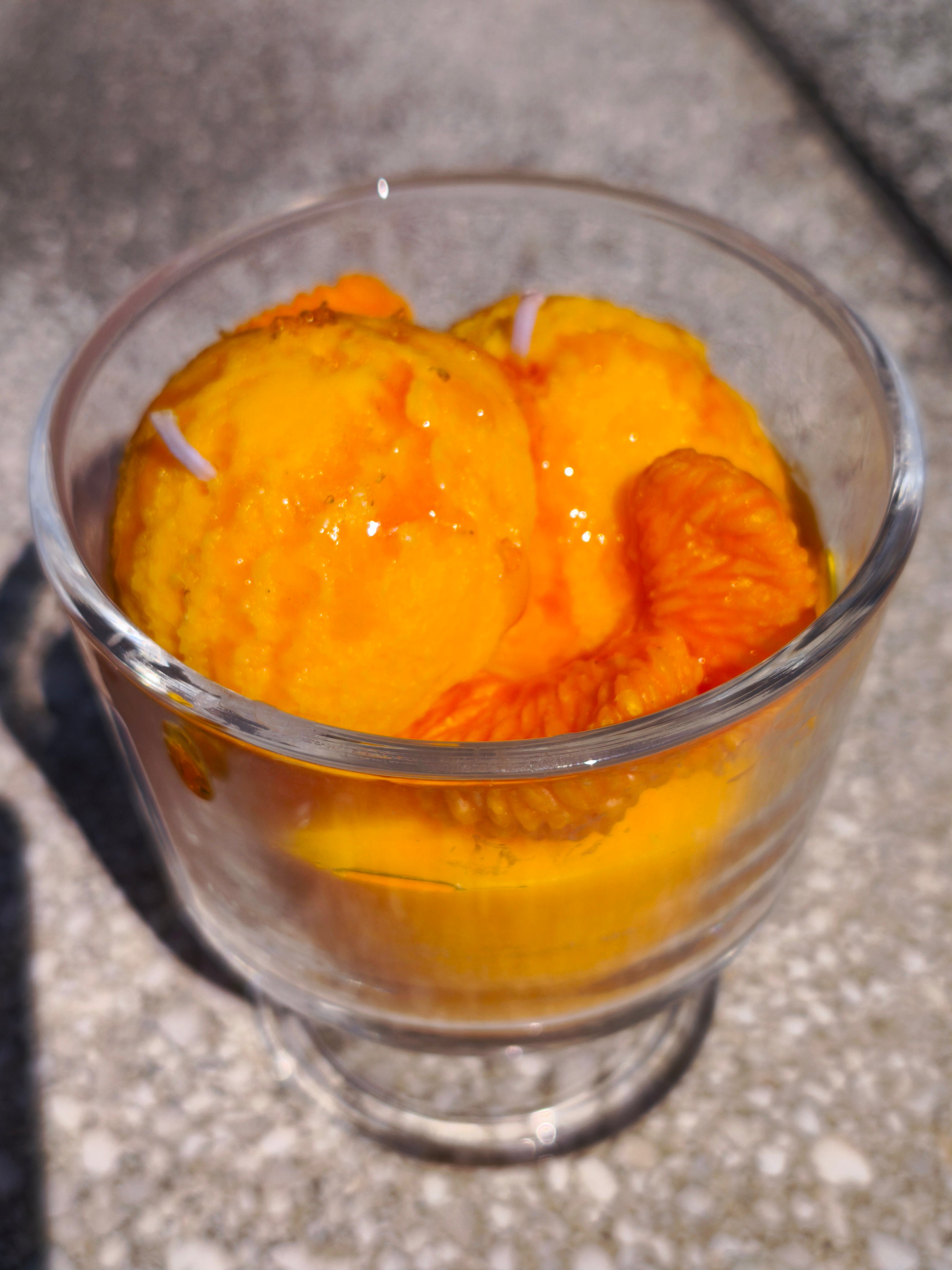 LÚMEA Citrus Sorbet Duftkerze – Grapefruit & Minze | 100 % Sojawachs | Handgegossen | 250 g